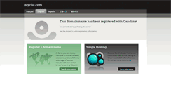 Desktop Screenshot of gayclic.com